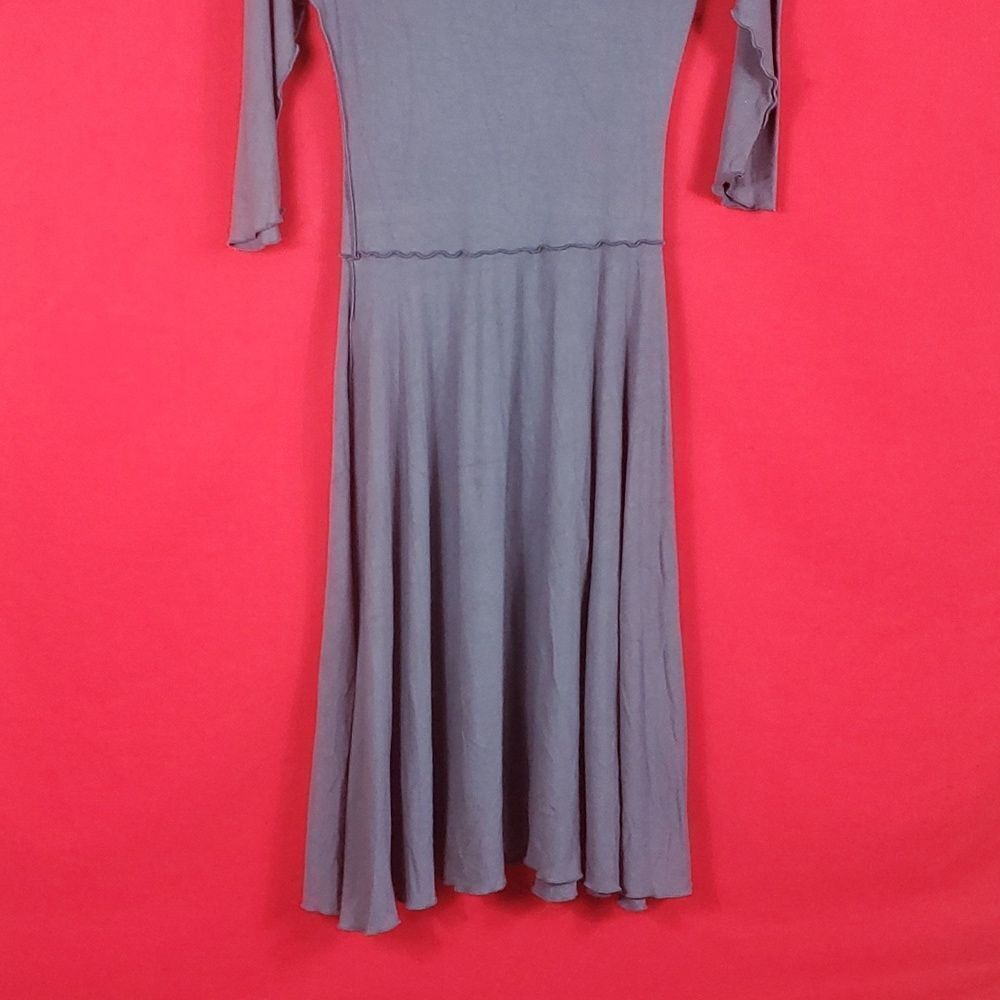 ANGELROX Audrey Dress Bamboo Blend Gray Womens Size Bird‎ 2/4 - Picture 3 of 7